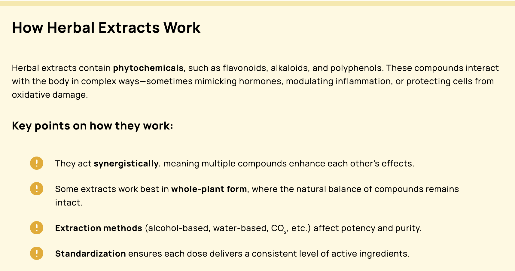 Herbal Extracts